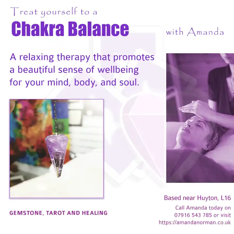 Crystal Chakra Balance in Liverpool